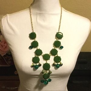 Large Green Statement Necklace